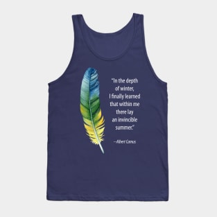 Invincible Summer Quote Tank Top